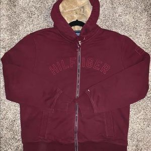 Size L  heavy duty Tommy Hilfifiger zipup